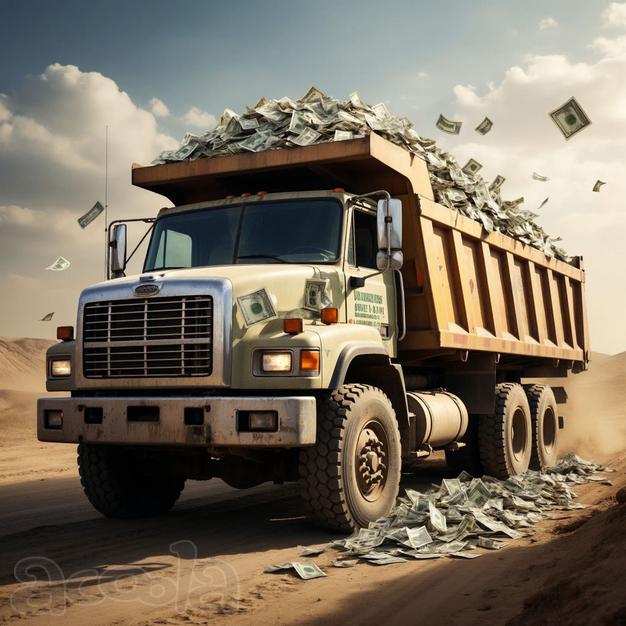 Работа для одиночных самосвалов